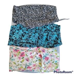 Plus size XXL woman capri stretch pants
